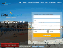 Tablet Screenshot of hotelrubicone.com